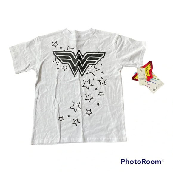 Jerry Leigh Wonder Woman girls tee‎ shirt size L/Xl - Picture 1 of 3
